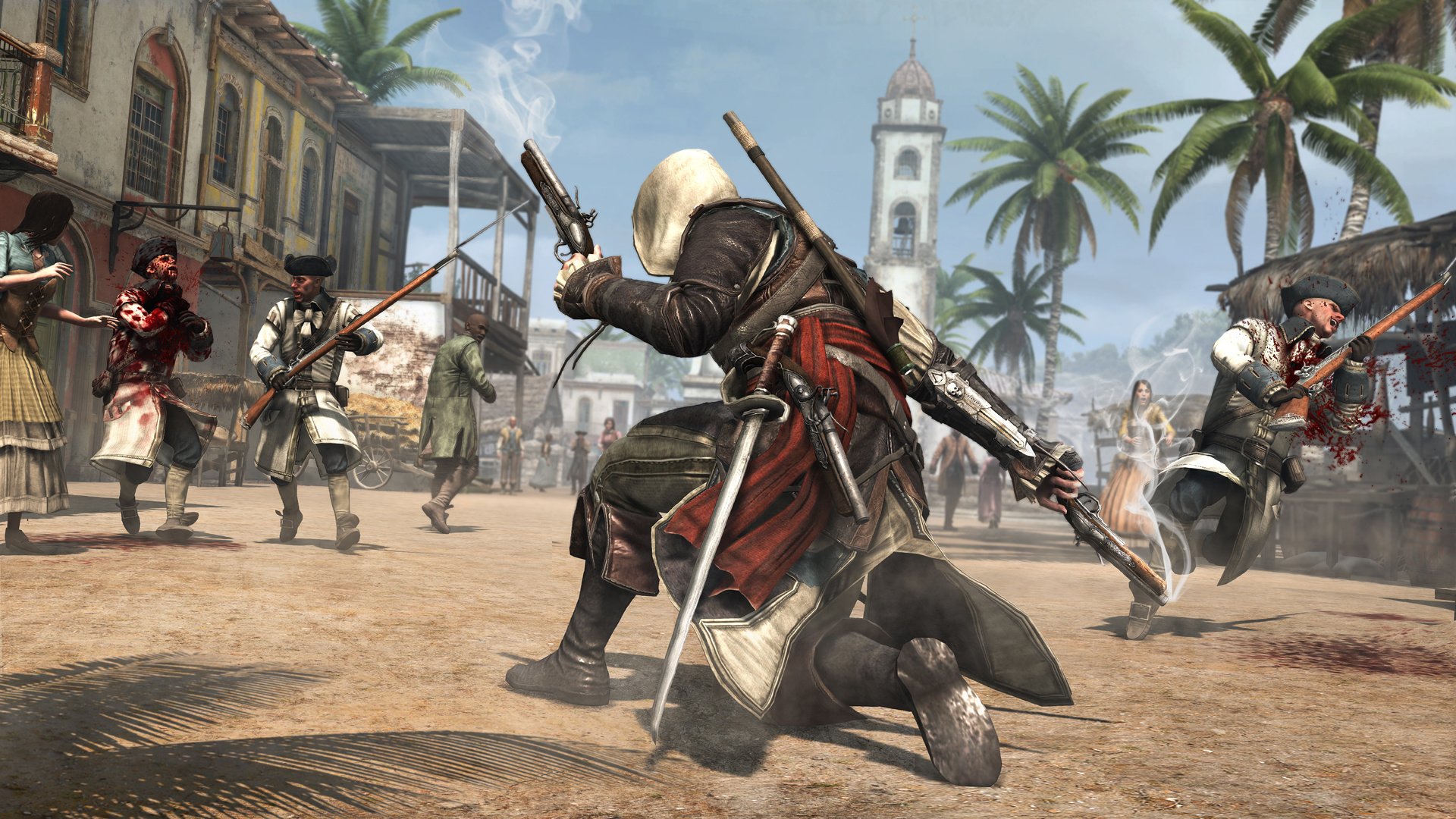 13 Minutes of Caribbean Open-World Gameplay  Assassin's Creed 4 Black Flag  [North America] 