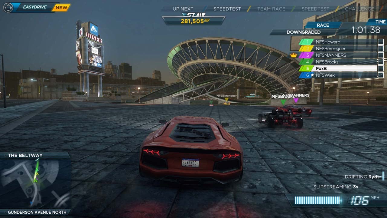 need for speed most wanted pc split screen