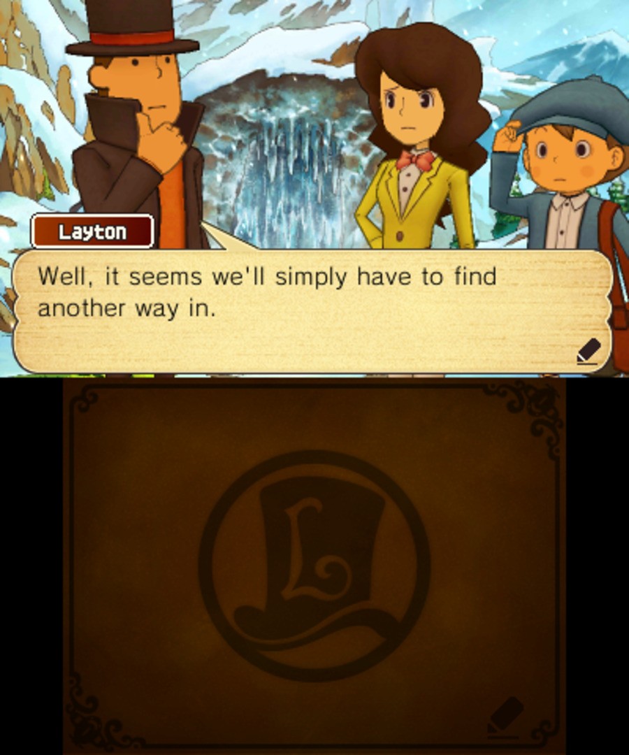 Professor Layton and the Azran Legacy (3DS) Screenshots