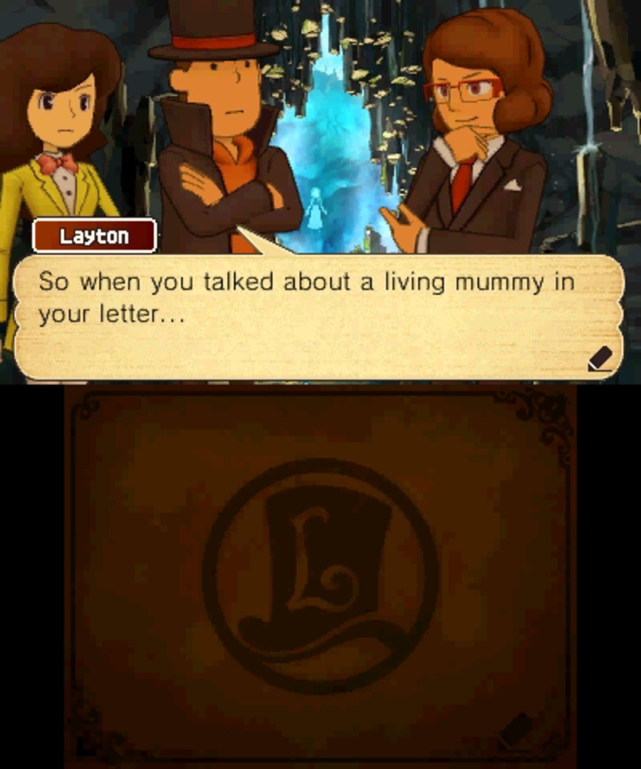 Professor Layton and the Azran Legacy (3DS) Screenshots