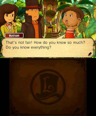 Profesor Layton y el Legado de los Ashalant Replacement 3DS Cover