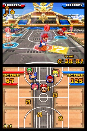 Mario Hoops 3 on 3 Review - Screenshot 1 of 3