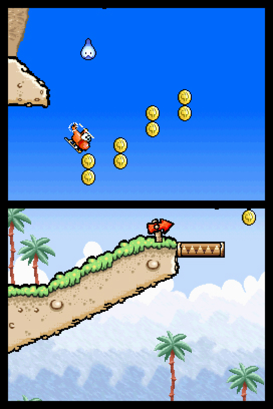 Yoshi's Island DS Screenshot