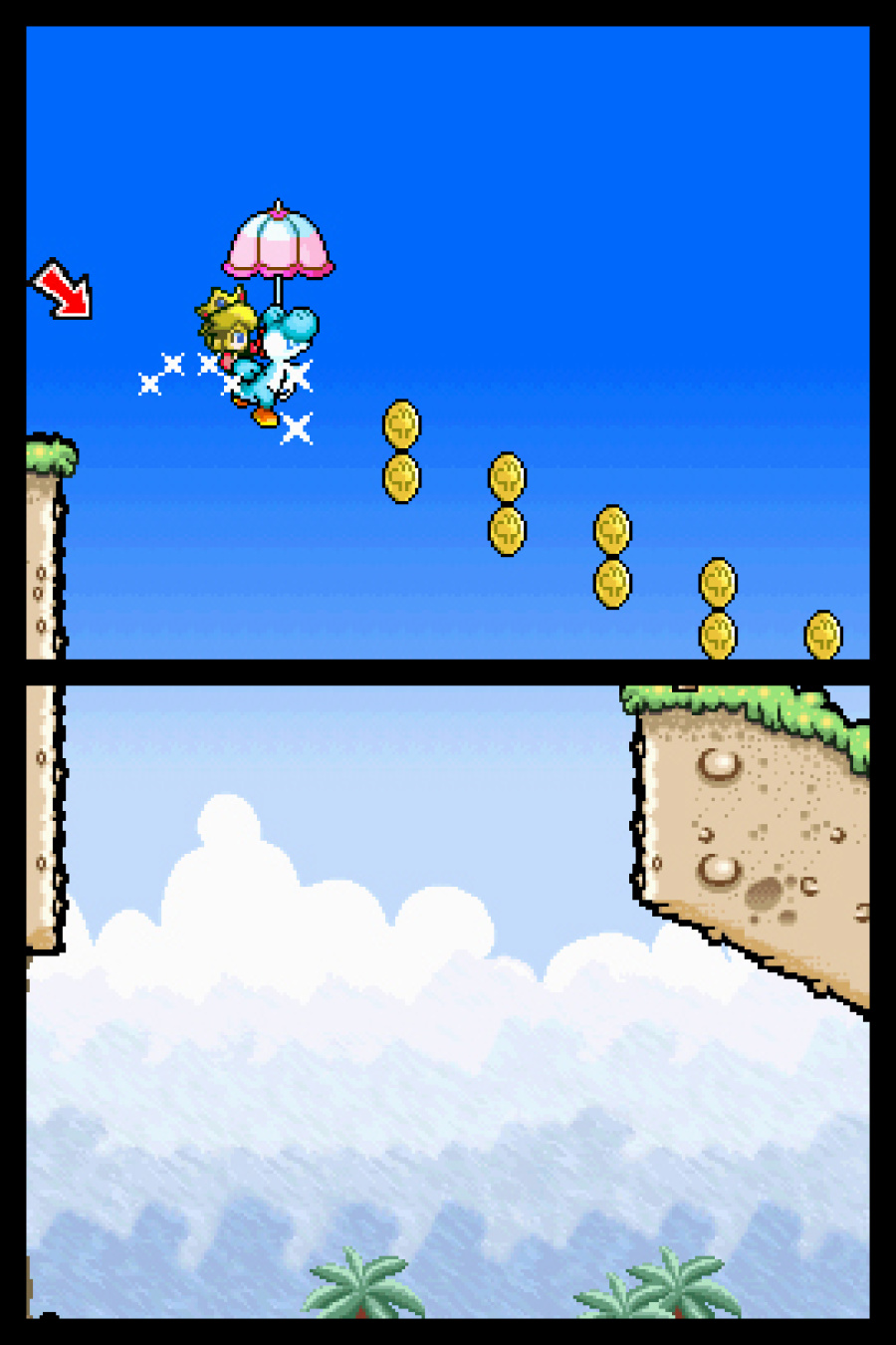 Yoshi's Island DS Screenshot