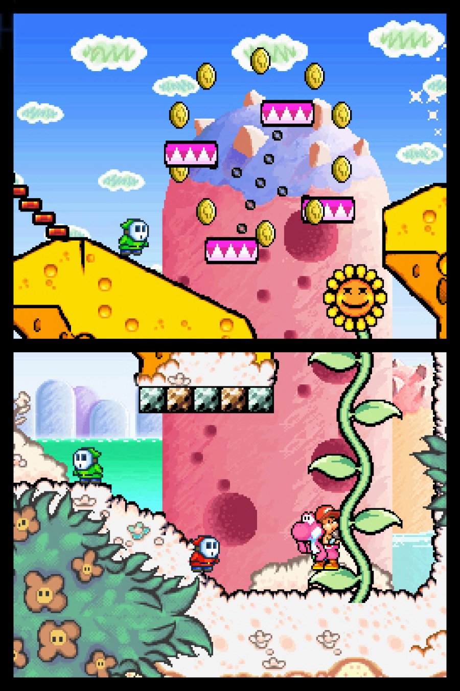 Yoshi's Island DS Screenshot