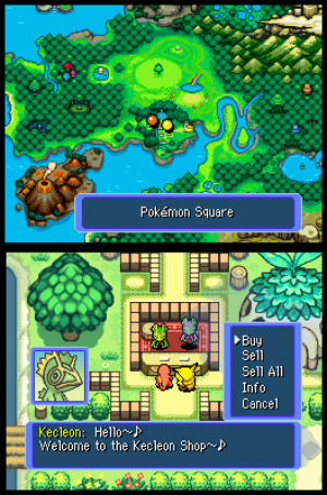 Pokémon Mystery Dungeon: Blue Rescue Team Review - Screenshot 1 of 4