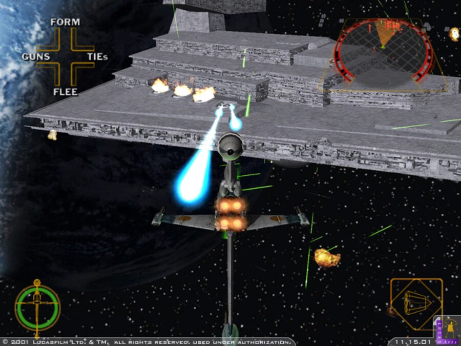 Star Wars Rogue Squadron II Rogue Leader (GCN / GameCube) Screenshots