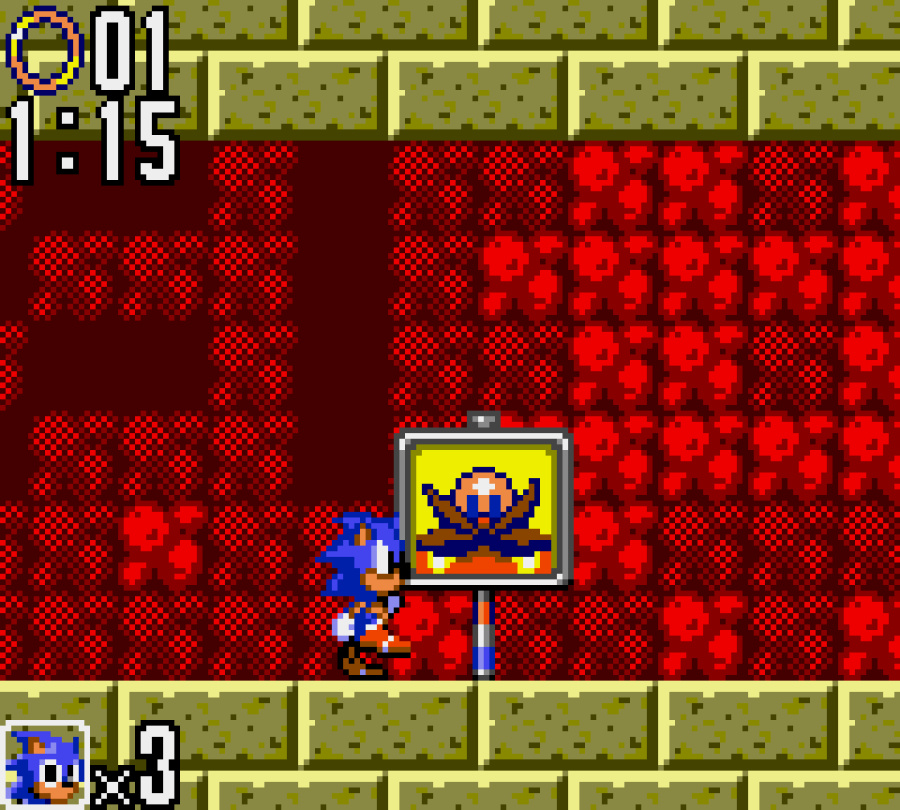 Sonic the Hedgehog 2 (1992), Game Gear Game