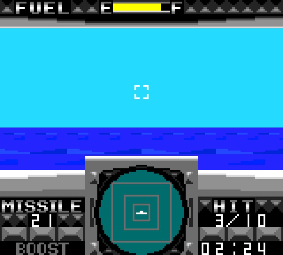 GLOC Air Battle (Game Gear) Screenshots