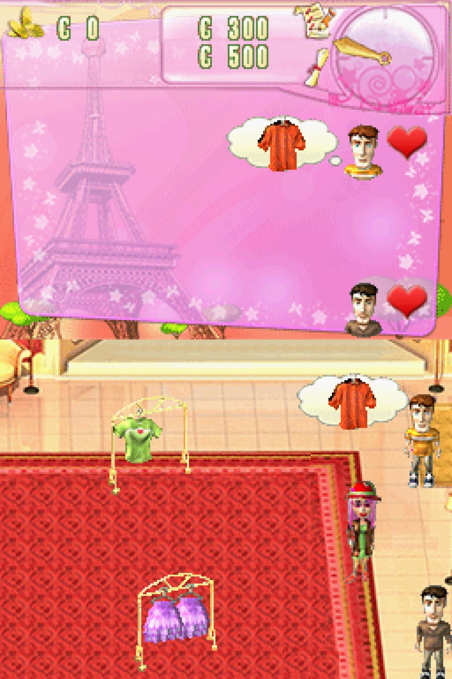 Fashion Tycoon (DSiWare) Screenshots