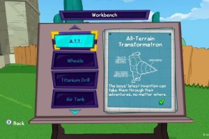 Phineas and Ferb: Quest for Cool Stuff Screenshot