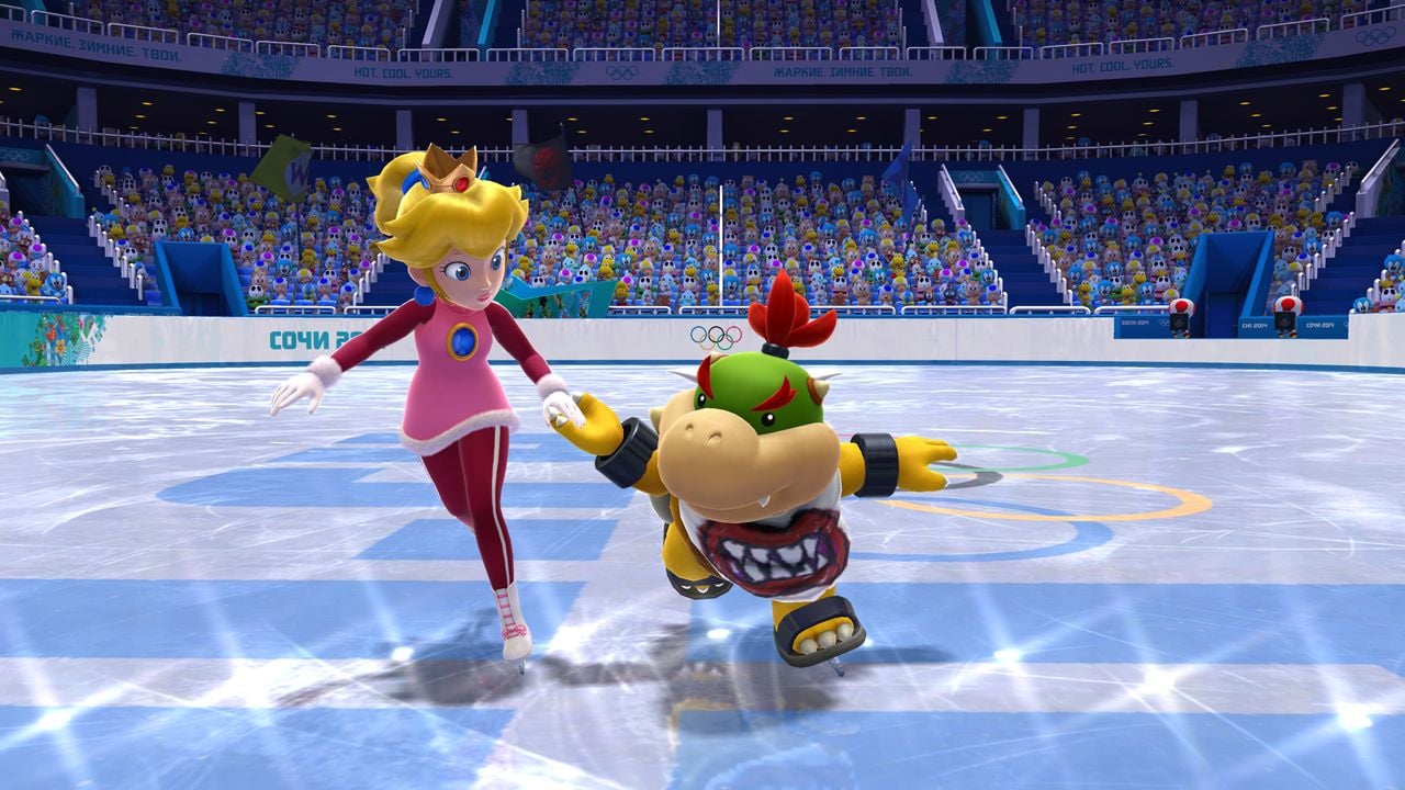 how to draw mario and sonic at the olympic winter games