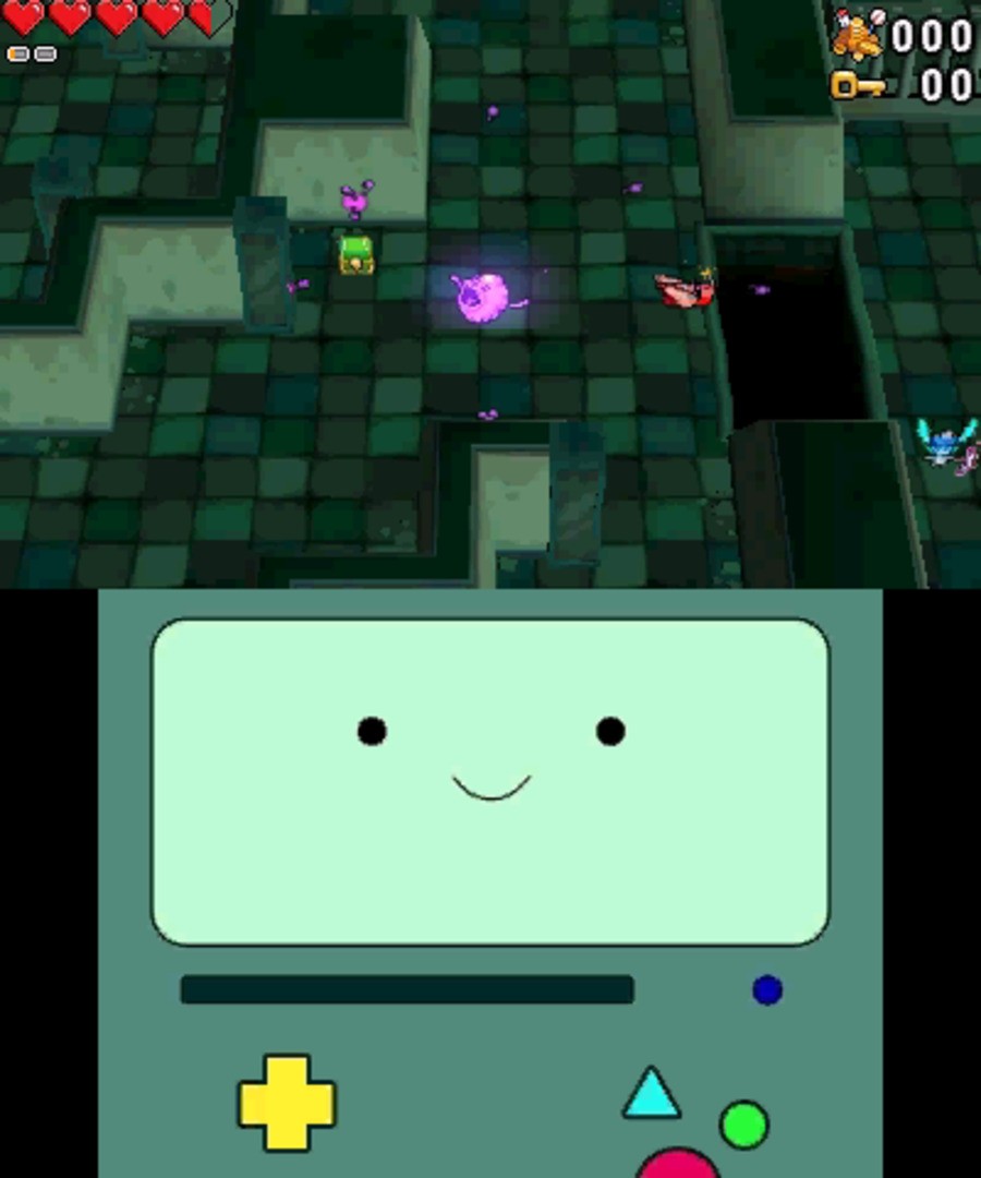 Adventure Time: Explore the Dungeon Because I DON'T KNOW! (3DS) Screenshots