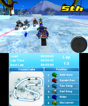 Snow Moto Racing 3D Review - Screenshot 3 of 3