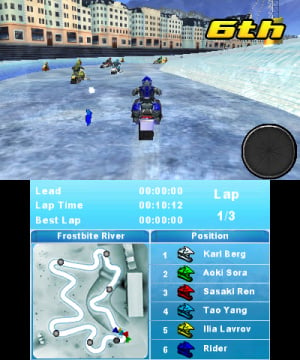 Snow Moto Racing 3D Review - Screenshot 1 of 3