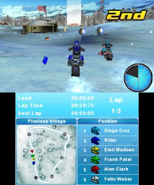 Snow Moto Racing 3D Review - Screenshot 3 of 3