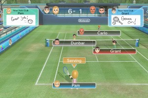 Wii Sports Club: Tennis Screenshot
