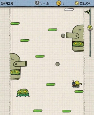 Bust Out Some Insanely Addictive Ninja Moves In The New Version Of Doodle  Jump