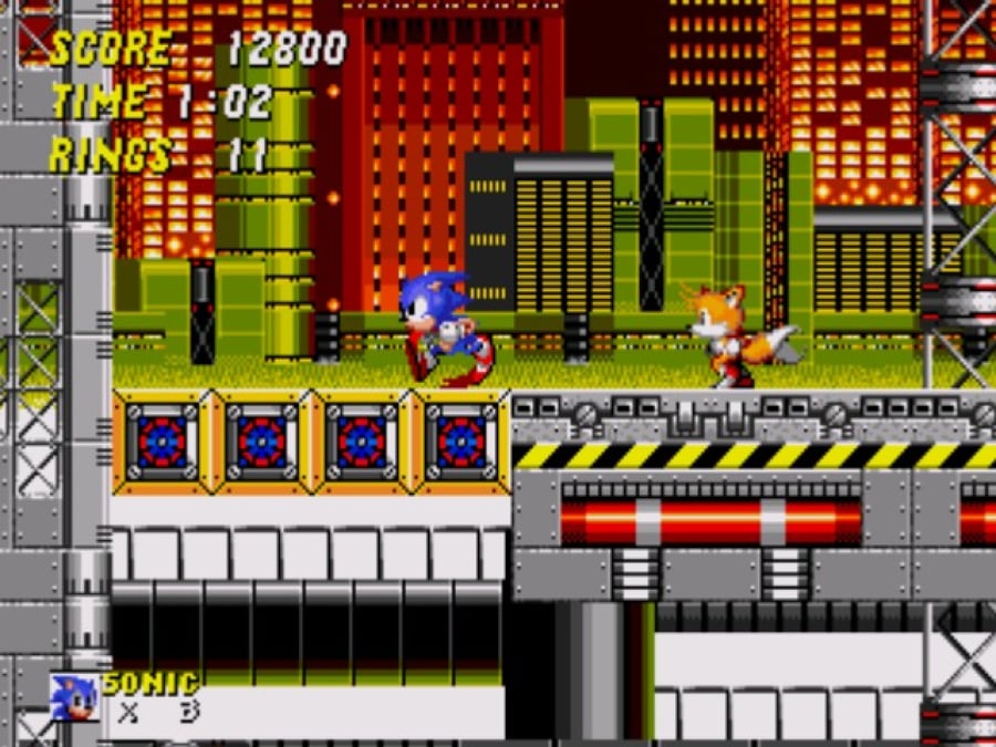 Sonic Mega Collection Screenshot