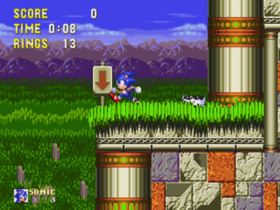 Sonic Mega Collection Screenshot