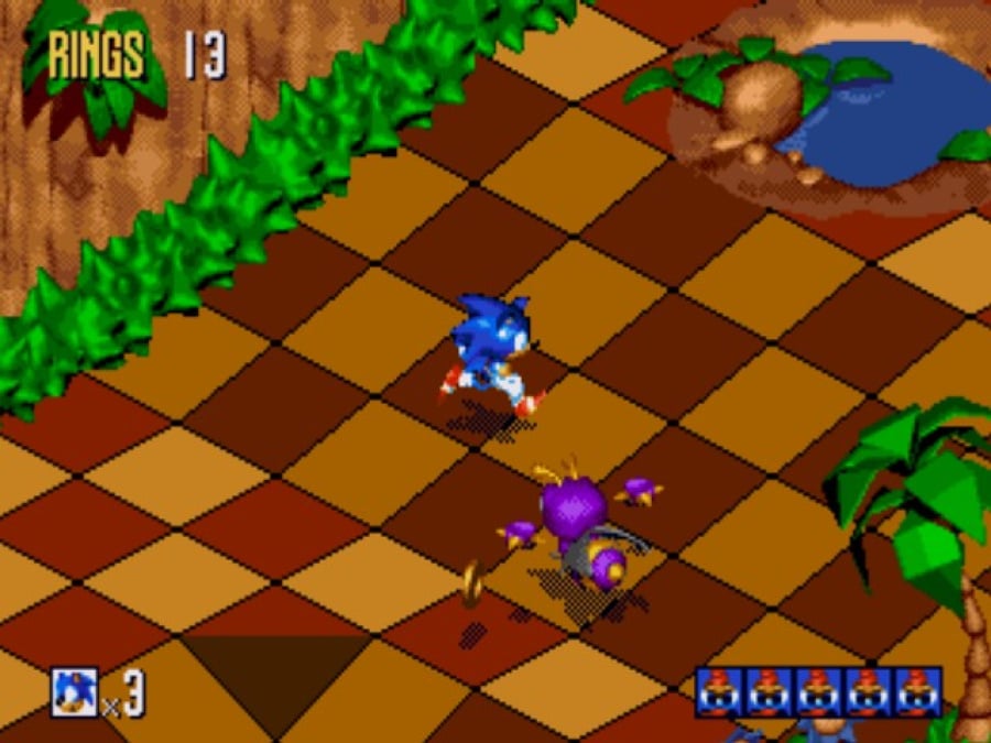 Sonic Mega Collection Screenshot