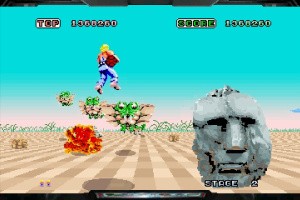3D Space Harrier Screenshot