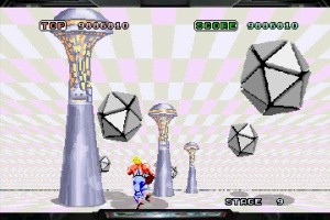 3D Space Harrier Screenshot