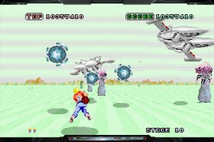 3D Space Harrier Screenshot