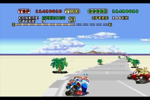 3D Super Hang-On Screenshot