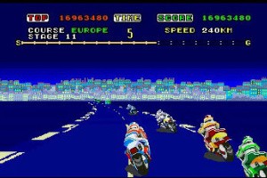 3D Super Hang-On Screenshot