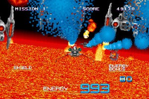 3D Galaxy Force II Screenshot