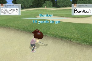 Wii Sports Club: Golf Screenshot