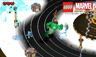 Super Universe in Nintendo Marvel Peril Review Heroes: Life (3DS) LEGO |
