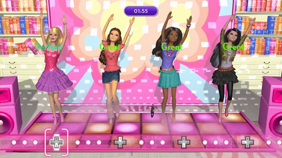 Barbie life in shop the dreamhouse game