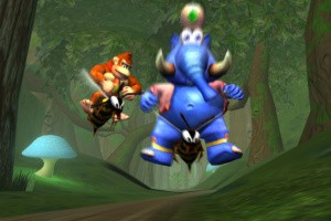 Donkey Kong Racing Screenshot