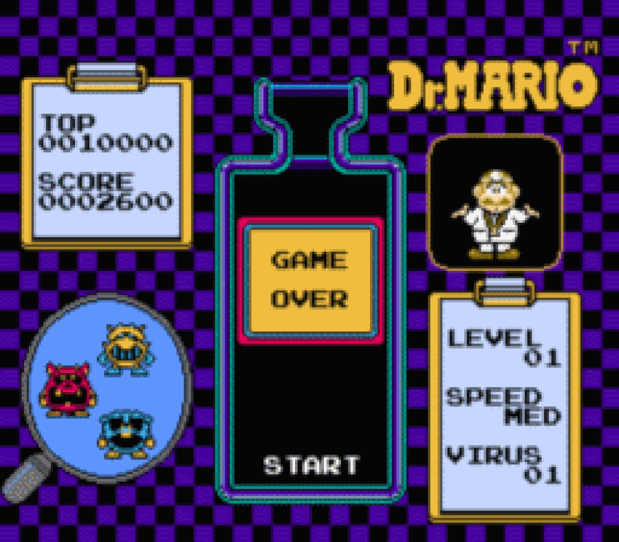 Dr Mario Nes Screenshots