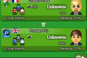 Nintendo Pocket Football Club Screenshot