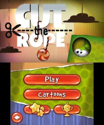 cut the rope 3ds