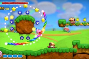 Kirby and the Rainbow Curse Screenshot