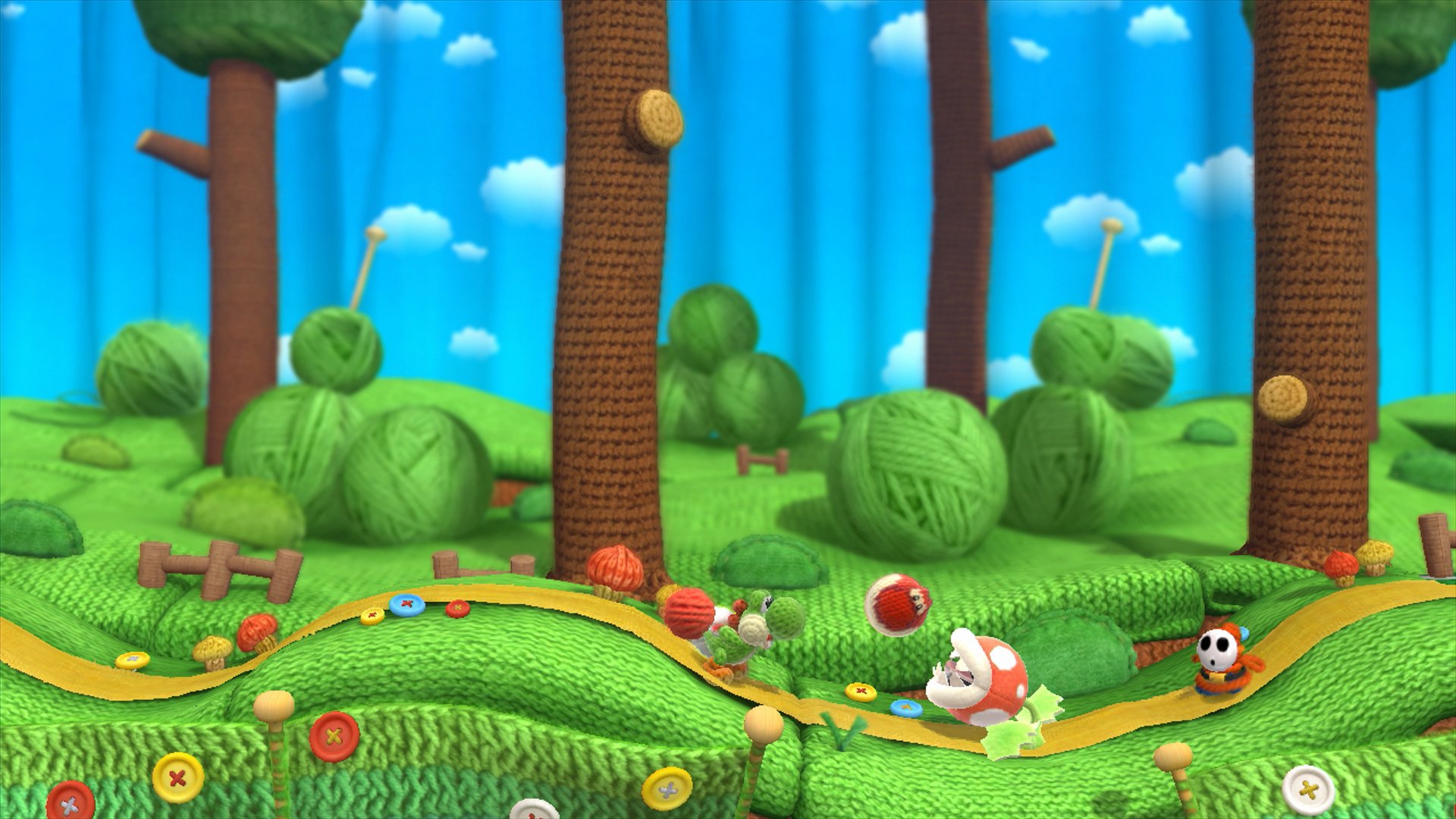 Switch yoshi woolly store world