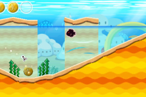 Bike Rider DX2: Galaxy Screenshot