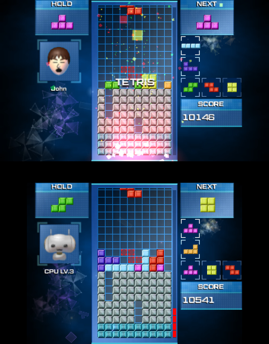 Tetris Ultimate 3ds Screenshots