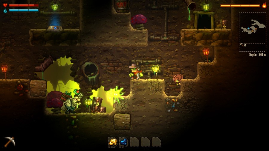 SteamWorld Dig Review - Screenshot 1 of 2