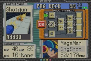 Mega Man Battle Chip Challenge Screenshot