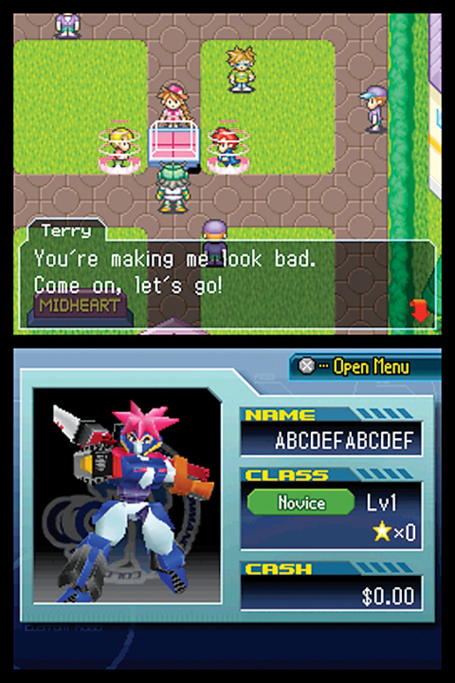 Custom Robo Arena (DS) Screenshots