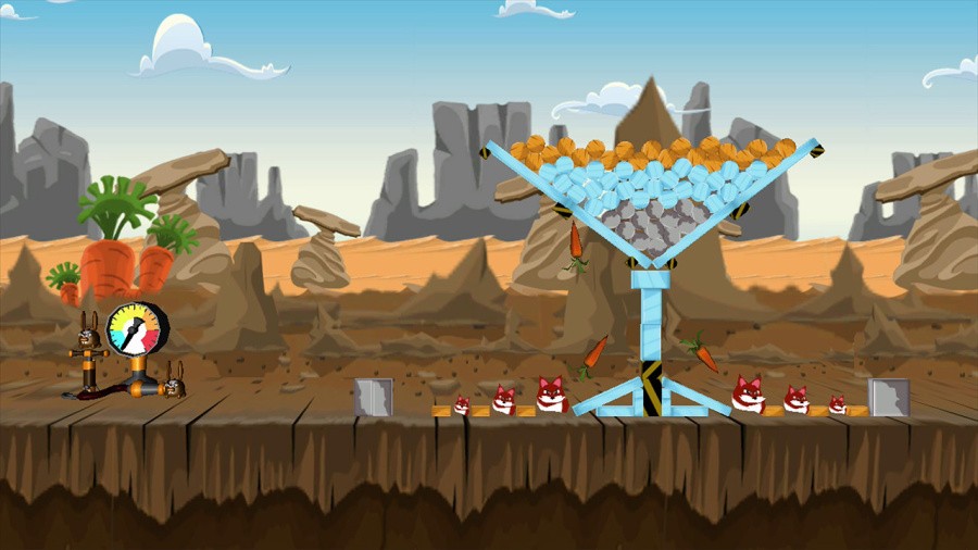 Angry Bunnies: Colossal Carrot Crusade Review - Screenshot 1 of 2