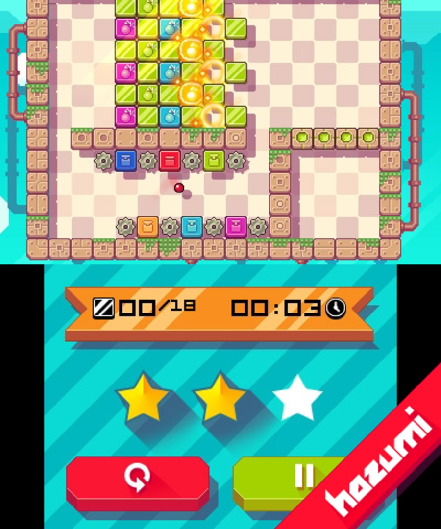 Hazumi (3DS eShop) Screenshots