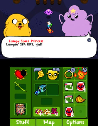 adventure time the secret of the nameless kingdom 3ds