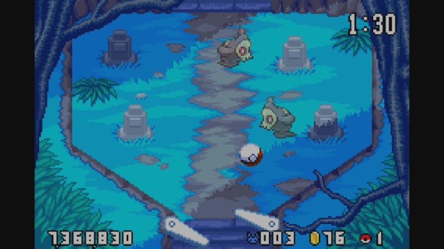 Pokémon Pinball Ruby & Sapphire (GBA / Game Boy Advance) Screenshots