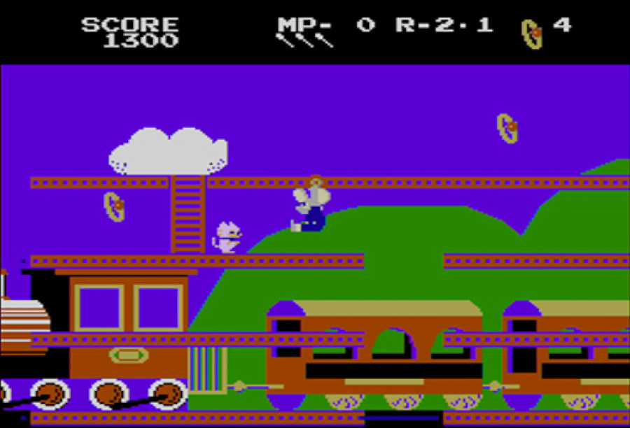Mappy Land Nes Screenshots